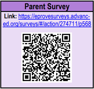  Screen shot of the Annual Customer Survey flyer
